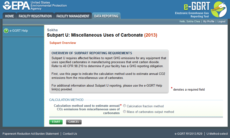 Image of Calculation Method options